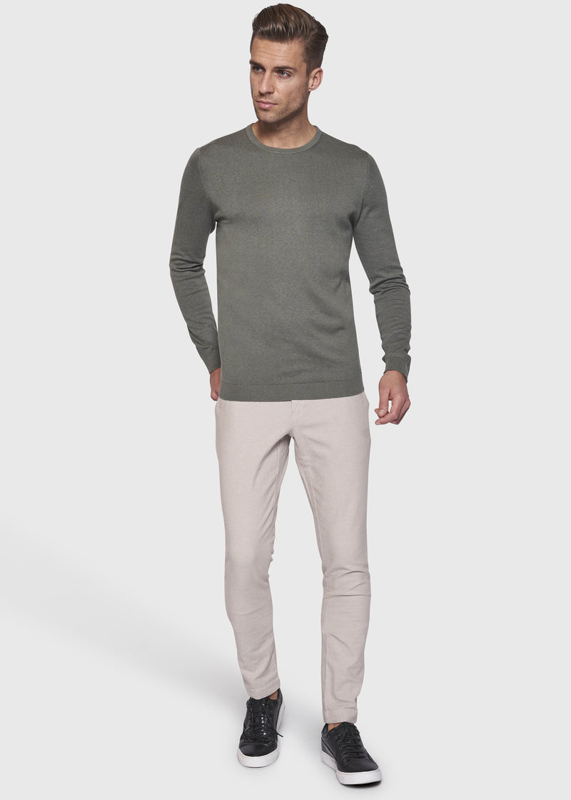 BS Gunnar Regular Fit Cashmere Strik Grøn
