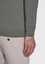 BS Gunnar Regular Fit Cashmere Strik Grøn