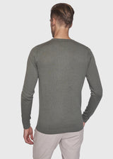 BS Gunnar Regular Fit Cashmere Strik Grøn