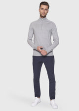 BS Jason Regular Fit Strik Grå
