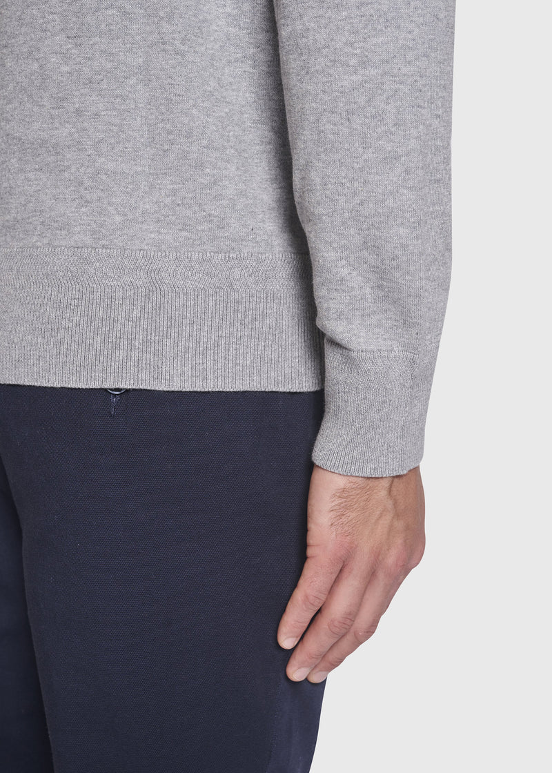BS Jason Regular Fit Strik Grå