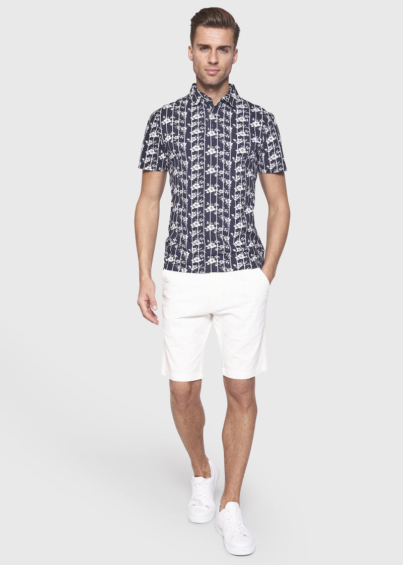 BS Kannan Regular Fit Polo Navy