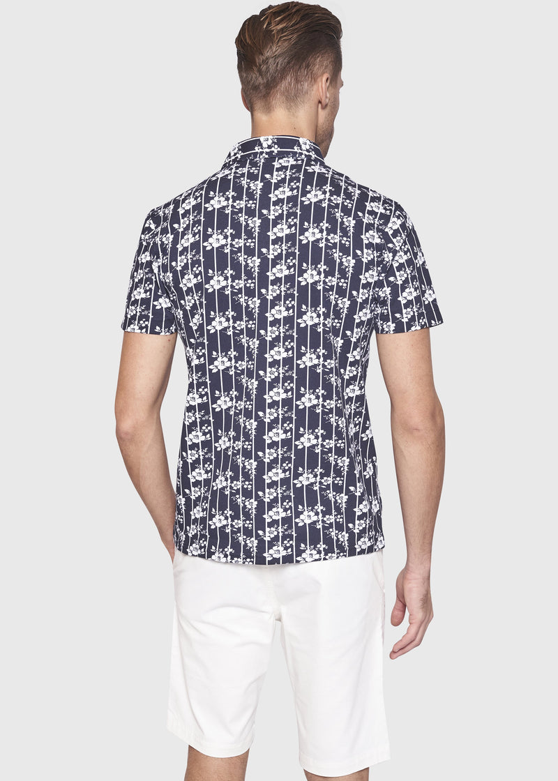BS Kannan Regular Fit Polo Navy