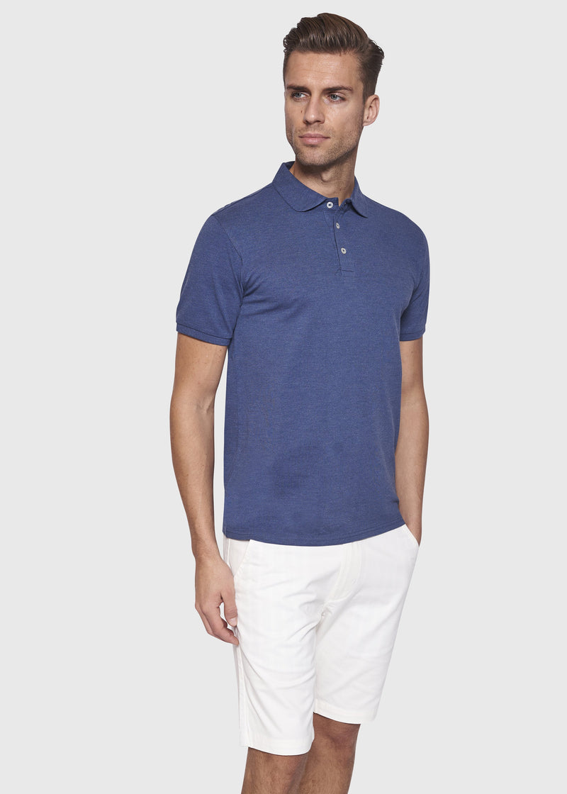 BS Lanai Regular Fit Polo Ocean