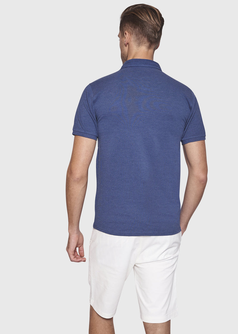 BS Lanai Regular Fit Polo Ocean