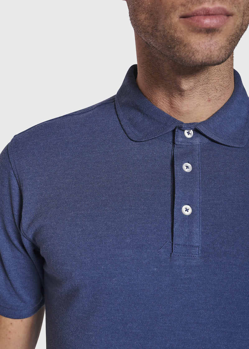 BS Lanai Regular Fit Polo Ocean