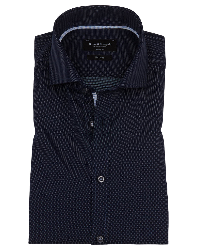 BS Logan Modern Fit Skjorte Navy