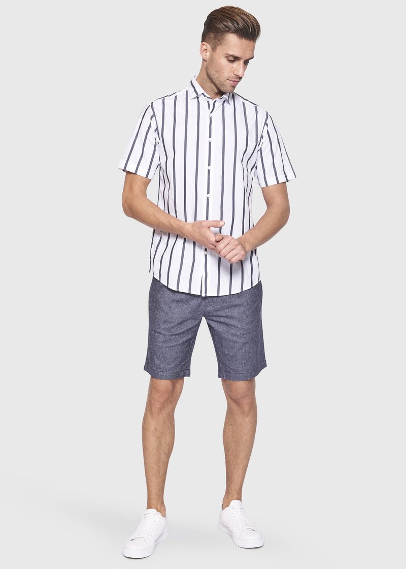 BS Miyako Modern Fit Skjorte Hvid
