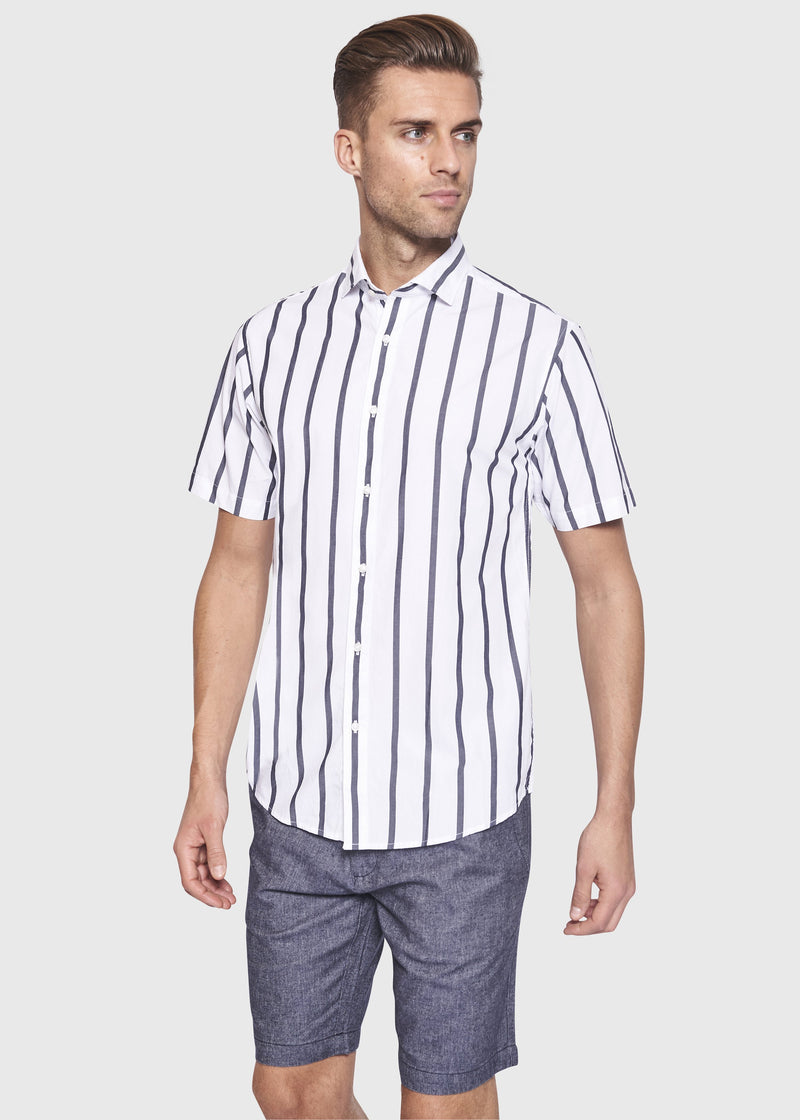 BS Miyako Modern Fit Skjorte Hvid