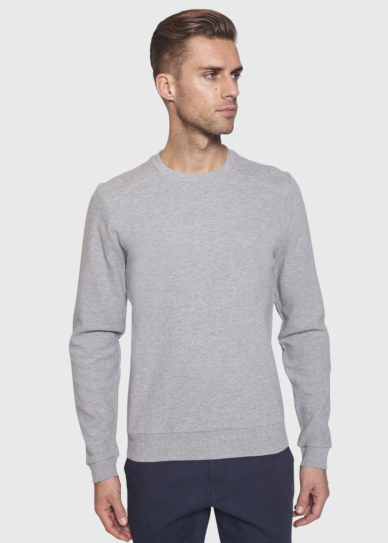 BS Saki Regular Fit Sweatshirt Grå