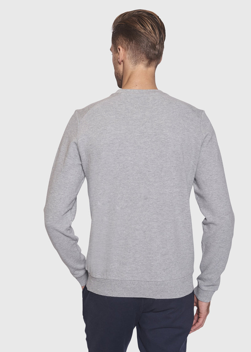 BS Saki Regular Fit Sweatshirt Grå