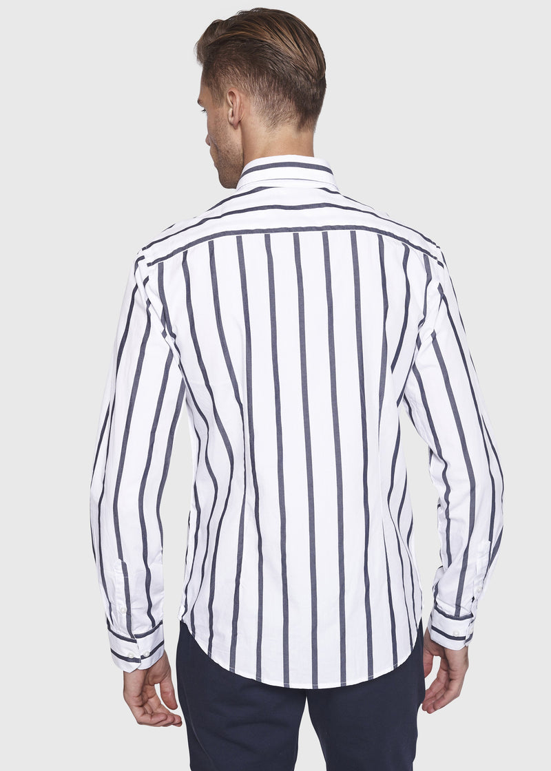 BS Sukumo Slim Fit Skjorte Hvid